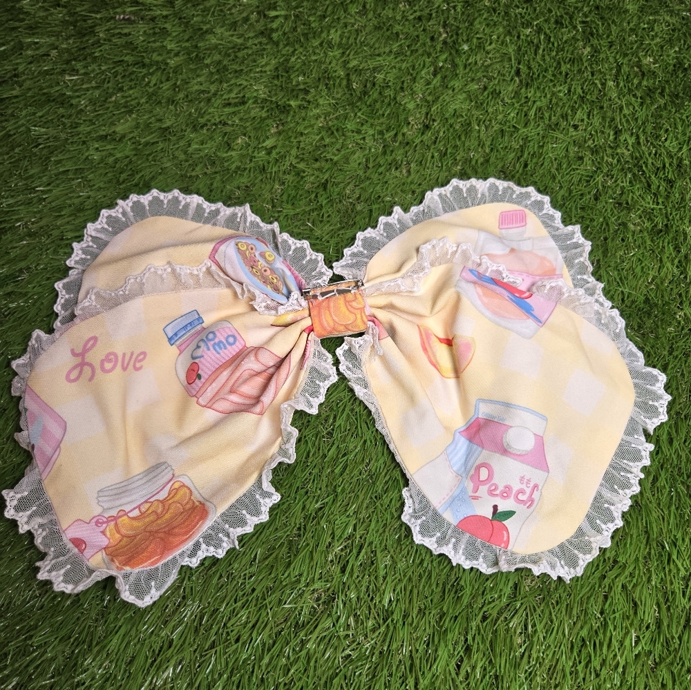 NWT Glitter Tale Sweet Peach Lolita Dress Set - Picture 13 of 16